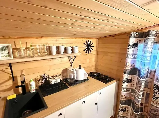 Drewniany בית נופש Podzamcze (Zawiercie)